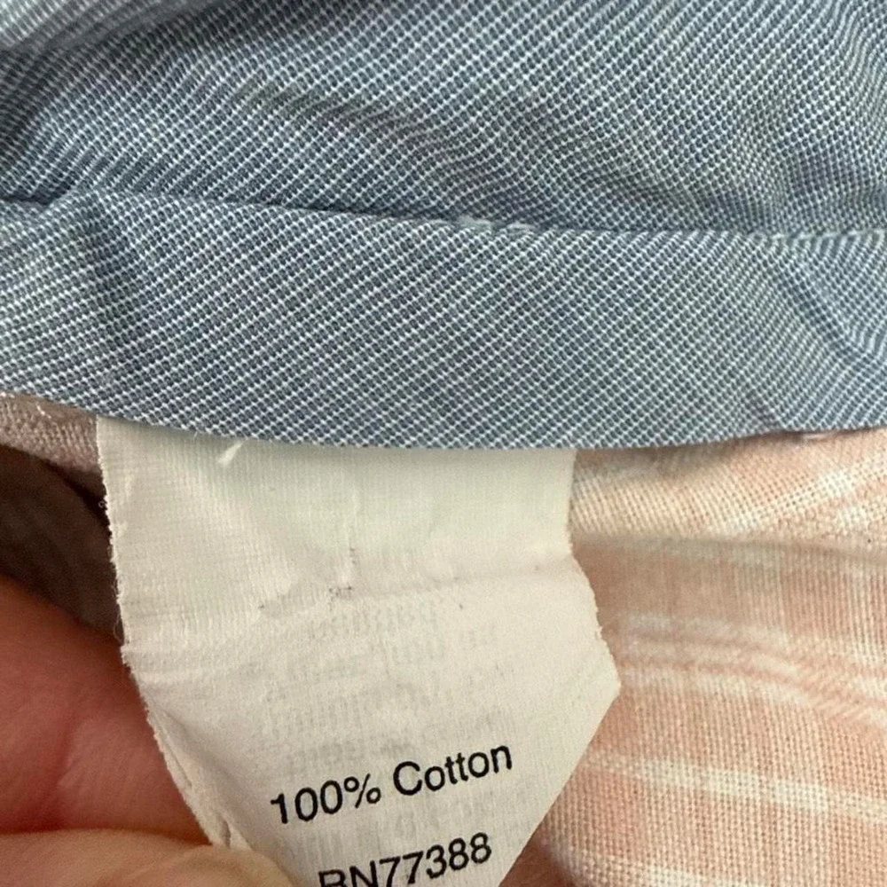 J Crew Pink Check Sz 36 Shorts